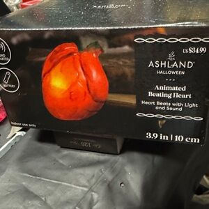 Ashland Halloween Animated Heart Decor - Red and Orange